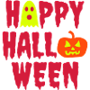 Happy halloween (ghost, Halloween pumpkin)