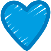 Blue Heart Icon