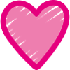 Pink Heart Icon