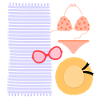 Allons à la plage