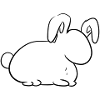 rabbit symbol animal cute