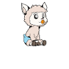 Bébé Lama Kawaii