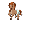 Kawaii Bébé Cheval