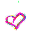 Sparkling heart