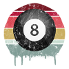 Billiard 8-Ball Retro