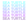 Sea Turtle Retro
