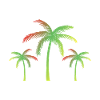 Palm trees
