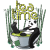 Tea Time - Der Tee-Moment des Pandas