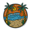 Palm trees