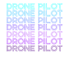 Drone Pilote Quadcopter RC Rétro