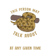 Snake Serpent Warning This Person