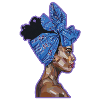 Purple Headwrap