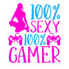 Sexy Gamer Gamepad Video Games Gaming Video Gamers