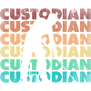 School Custodian Janitor Silhouette