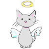 angel cat protector pet