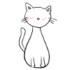 chat timide animal symbole animal