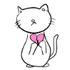 cat broken heart sad love