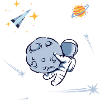 Dans la lune