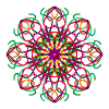 Geometrische Blume