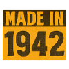 Made in 1942 Retro Shirt