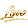 "Love" Gold