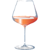 Glass of rosé