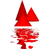 red cones