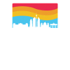 Berlin Retro Sights Skyline Souvenir