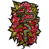 Roses serpent