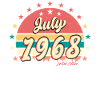 Retro 1968 Juli
