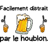 facilement distrait par le houblon