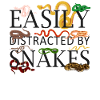 Serpent facilement distrait par