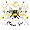 Blessed Bee (Black Version)