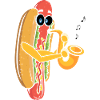 Saxophonist Saxophone Wurst Music Musician