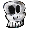 TOMZOFF Schädel Skull