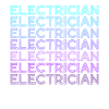 Electrician Line Fitter Retro