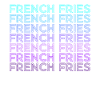 French Fries Retro