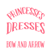 Princesse avec arc et flèche archer