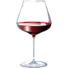 Glass of red wine