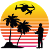 Drone Pilot Sun Palms Summer