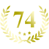 74 Number of wreath