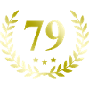 79 Number wreath