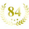 84 Nombre de couronnes