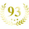 93 Number wreath