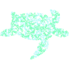 turquoise turtle