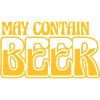 May Contain Beer Logo