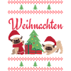 Christmas Sweet Pug Lover Kawaii