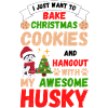 Christmas Sweet Husky Lover Kawaii