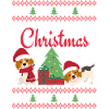 Christmas Sweet Beagle Kawaii
