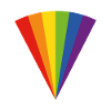 Pride Flag Fan
